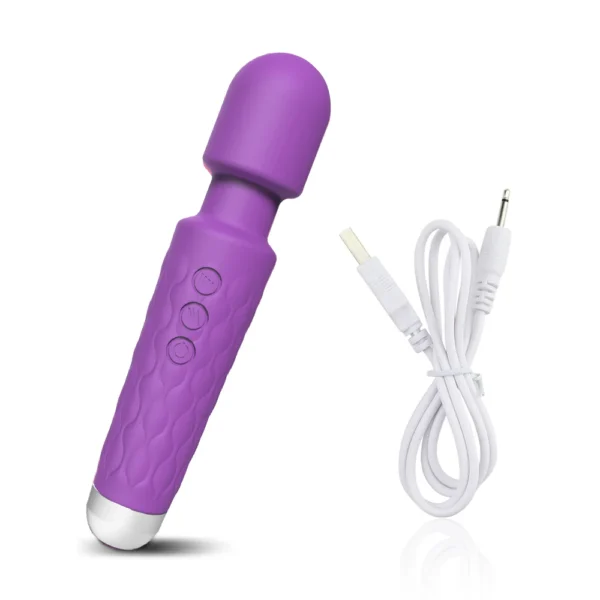 Dispositivo per Masturbazione Femminile - Vibratore AV Magic Wand, Stimolatore Clitorideo, Massaggiatore Vaginale e Punto G, Giocattolo Erotico per Donne - immagine 15