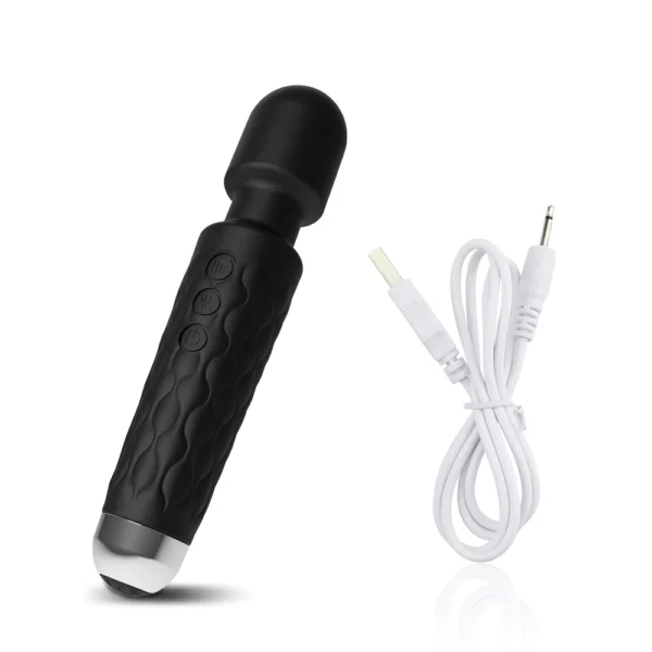 Dispositivo per Masturbazione Femminile - Vibratore AV Magic Wand, Stimolatore Clitorideo, Massaggiatore Vaginale e Punto G, Giocattolo Erotico per Donne - immagine 13