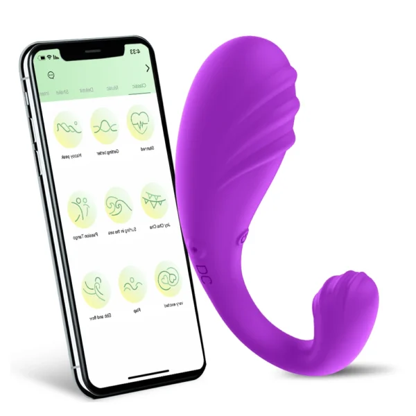 Vibratore con Doppio Motore - Controllo Remoto via App, Dildo per Donne, Wireless Bluetooth, Stimolatore Anale e Punto G, Vibratore Clitorideo e Mutandine Vibranti - immagine 9