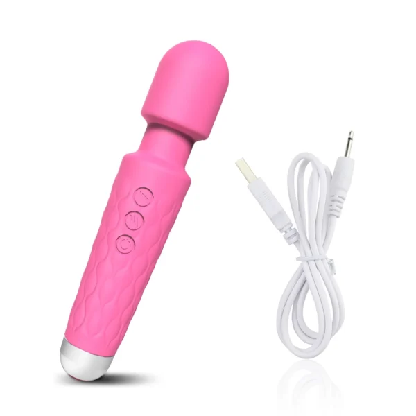 Dispositivo per Masturbazione Femminile - Vibratore AV Magic Wand, Stimolatore Clitorideo, Massaggiatore Vaginale e Punto G, Giocattolo Erotico per Donne - immagine 12