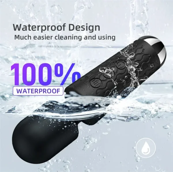 Vibratore AV Magic Wand con 20 Velocità, Dildo Stimolatore del Clitoride per Donne, Ricaricabile USB, Massaggiatore Sexy, Giocattolo Erotico per Adulti 18+ - immagine 6