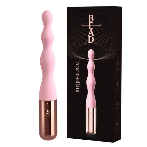 Plug Anale Vibrante con Perline – Giocattolo Erotico per Adulti, Stimolatore del Punto G e della Prostata, Dildo Masturbatore per Donna e Uomo - immagine 7
