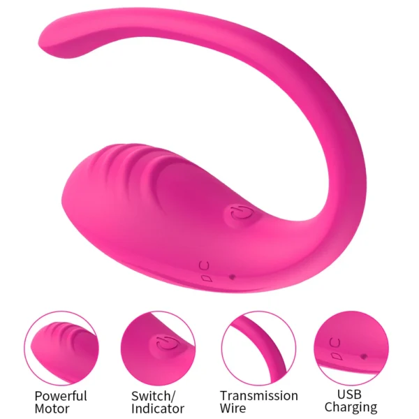 Vibratore con Doppio Motore - Controllo Remoto via App, Dildo per Donne, Wireless Bluetooth, Stimolatore Anale e Punto G, Vibratore Clitorideo e Mutandine Vibranti - immagine 31