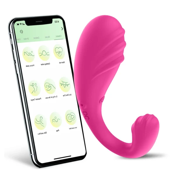 Vibratore con Doppio Motore - Controllo Remoto via App, Dildo per Donne, Wireless Bluetooth, Stimolatore Anale e Punto G, Vibratore Clitorideo e Mutandine Vibranti - immagine 10